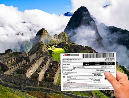 tickets to Machu Picchu