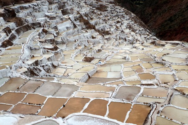 Moray Inca terraces in Sacred Valley