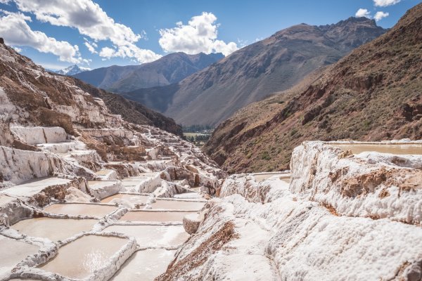 Salt ponds of Maras Peru