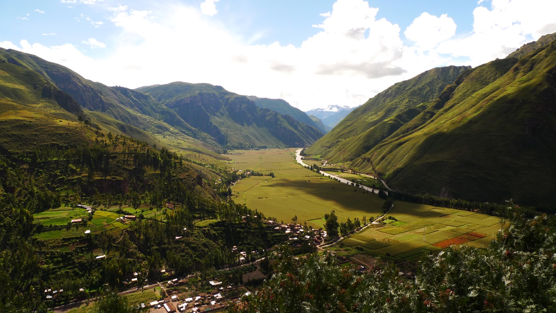 Sacred Valley Peru mountain landscape